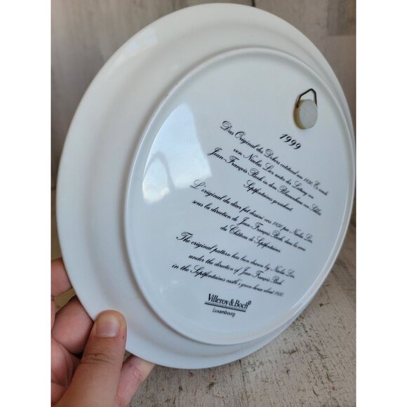 Villieroy Boch Camellia birro rose plate flower vintage home decor kitchen - Picture 7 of 8